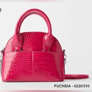 🌸Host Pick🌸Zara Fuschia Compact Crossbody/HandBag
